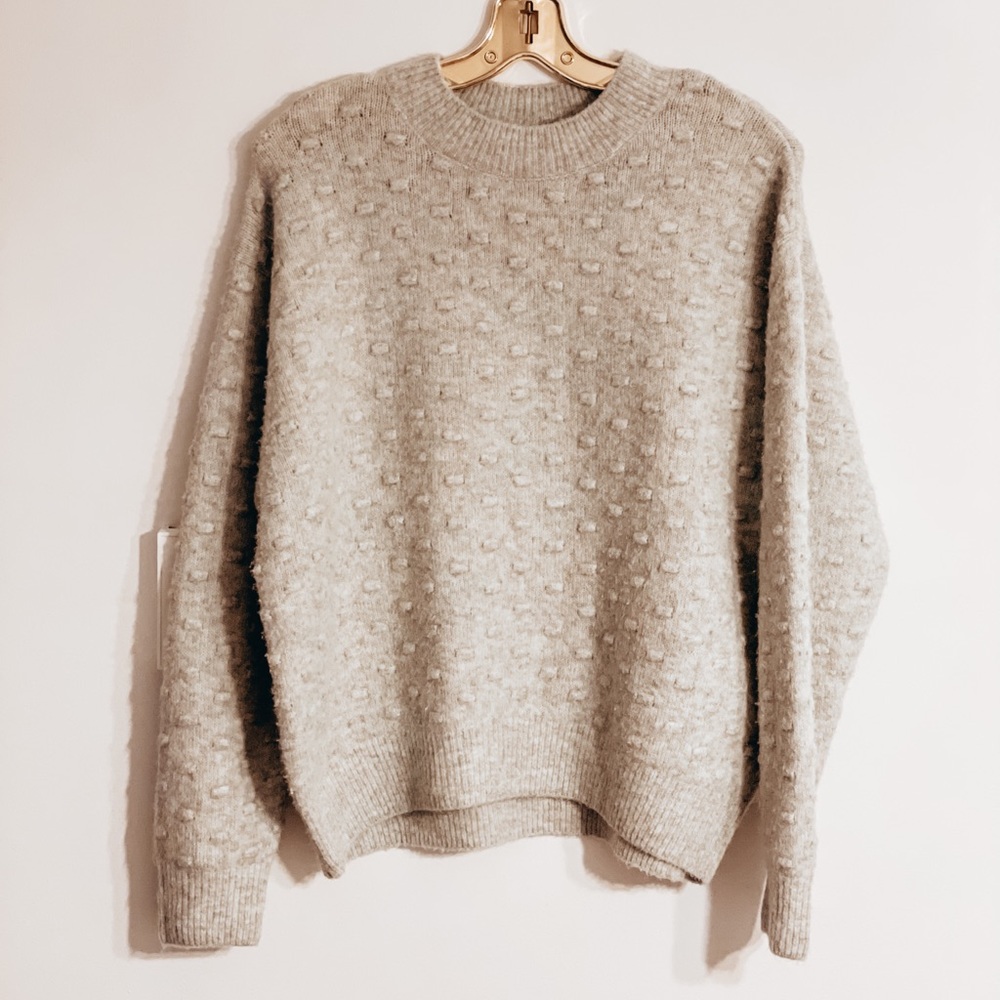 oversized cozy sweater